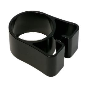 Kgs gazelle a-head balhoofd spacer 20mm 1 1 8 met kabelhouder zwart