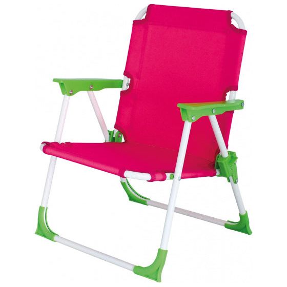Load image into Gallery viewer, Eurotrail Campingstoel Nicky junior 46 cm polyester staal roze

