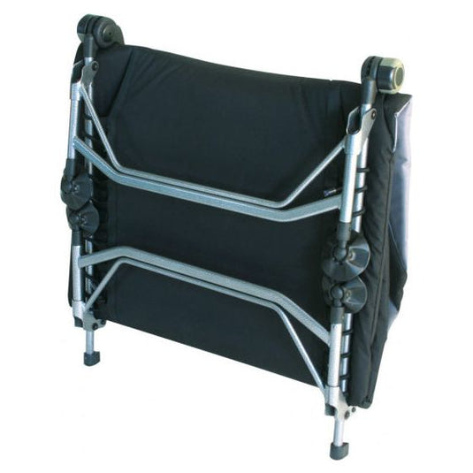 Eurotrail Ligbed 200 x 75 cm polyester antraciet zwart