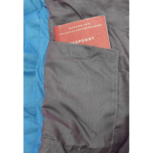 Eurotrail Slaapzak Chili junior 170 x 70 cm polyester blauw