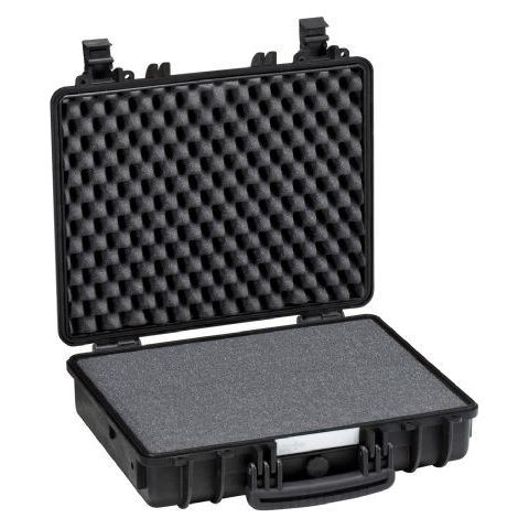Explorer Cases 4412HL Koffer Zwart met Plukschuim