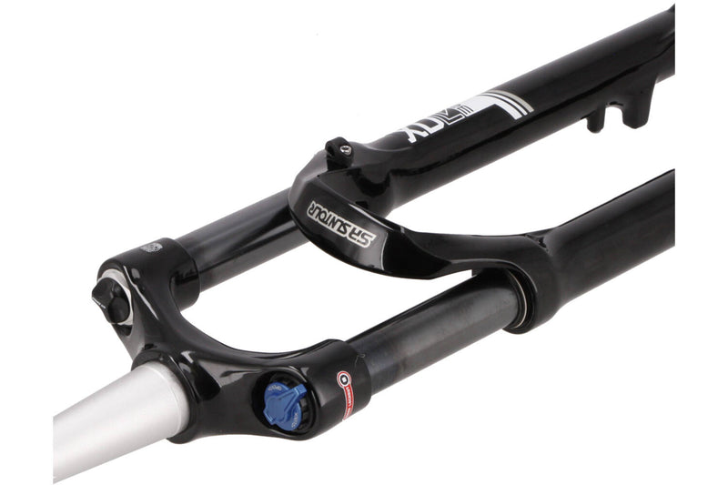Load image into Gallery viewer, SrSuntour Suntour xcr32-air voorvork 27,5 lor qr tapered 100mm zwart
