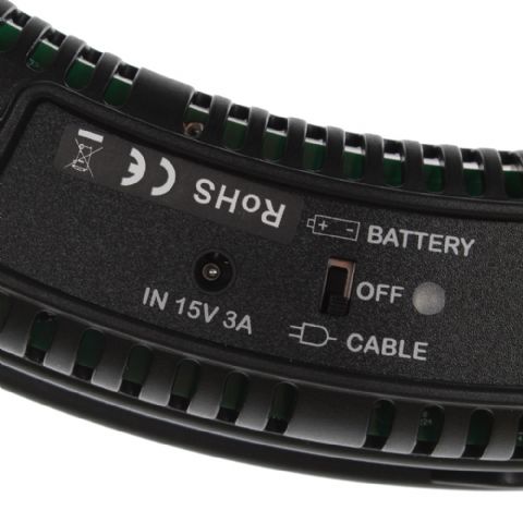 Load image into Gallery viewer, Falcon Eyes Bi-Color LED Ringlamp Dimbaar DVR-512DVC op 230V
