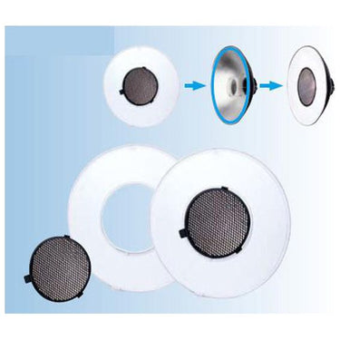 Falcon Eyes Diffuser + Grid CDH-68-3 voor SR-68T