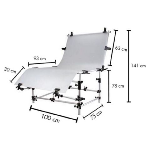 Load image into Gallery viewer, Falcon Eyes Opnametafel ST-1020A 100x200
