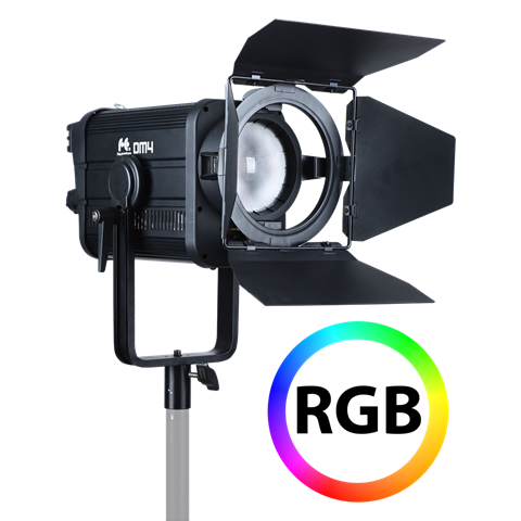 Falcon Eyes RGB LED Fresnel Spot Dimbaar DM4 400W
