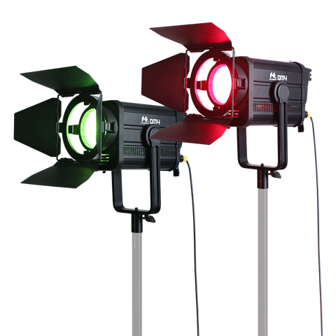 Falcon Eyes RGB LED Fresnel Spot Dimbaar DM4 400W
