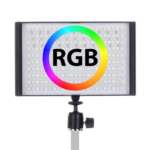 Falcon Eyes RGB LED Lamp Set T8 incl. Accu