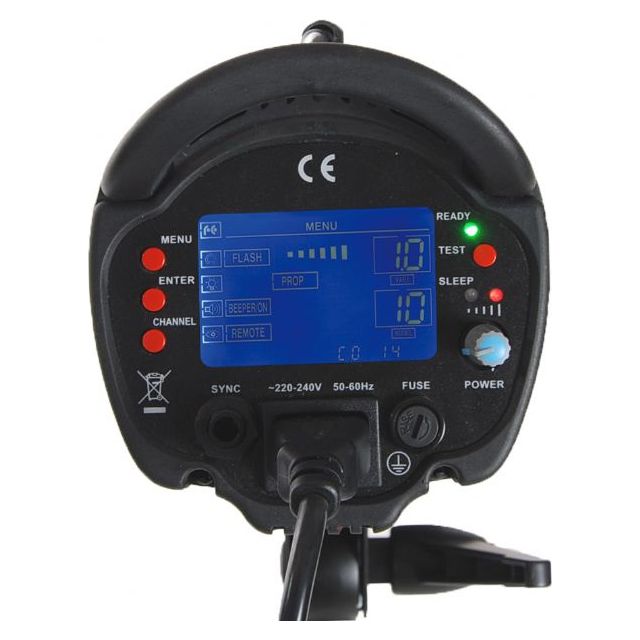 Load image into Gallery viewer, Falcon Eyes Studioflitsset TFK-3600L met LCD Scherm
