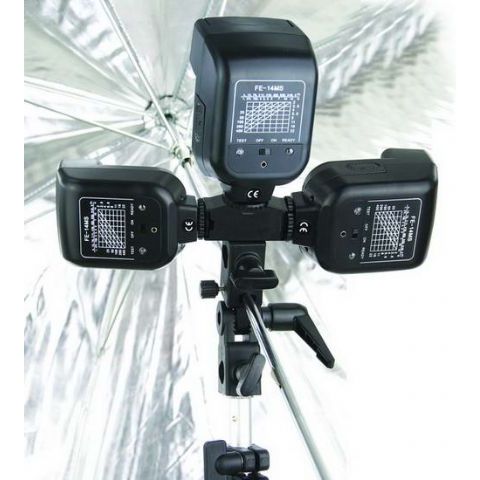Load image into Gallery viewer, Falcon Eyes Triflash HS3-57P
