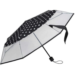 Falconetti Paraplu 24 x 90 cm polyester zwart transparant
