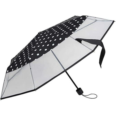 Falconetti Paraplu 24 x 90 cm polyester zwart transparant