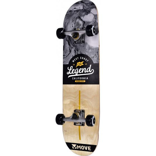 Fila Legend skateboard 31 inch junior Abec 7 zwart grijs