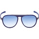 Formula Zonnebril unisex piloot cat.4 navy blauw