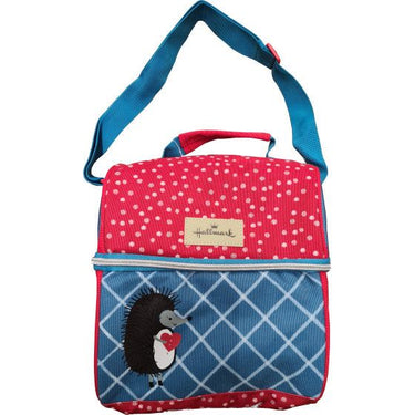 Hallmark Koeltas Porcupine isothermisch 8 x 17 x 22 cm rood blauw