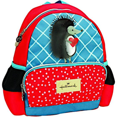 Hallmark Porcupine rugzak junior 11 x 25 x 31 cm rood blauw