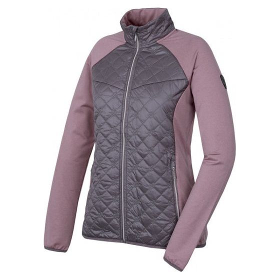 Load image into Gallery viewer, Hannah Outdoorvest Elsa dames polyester roze grijs maat 36
