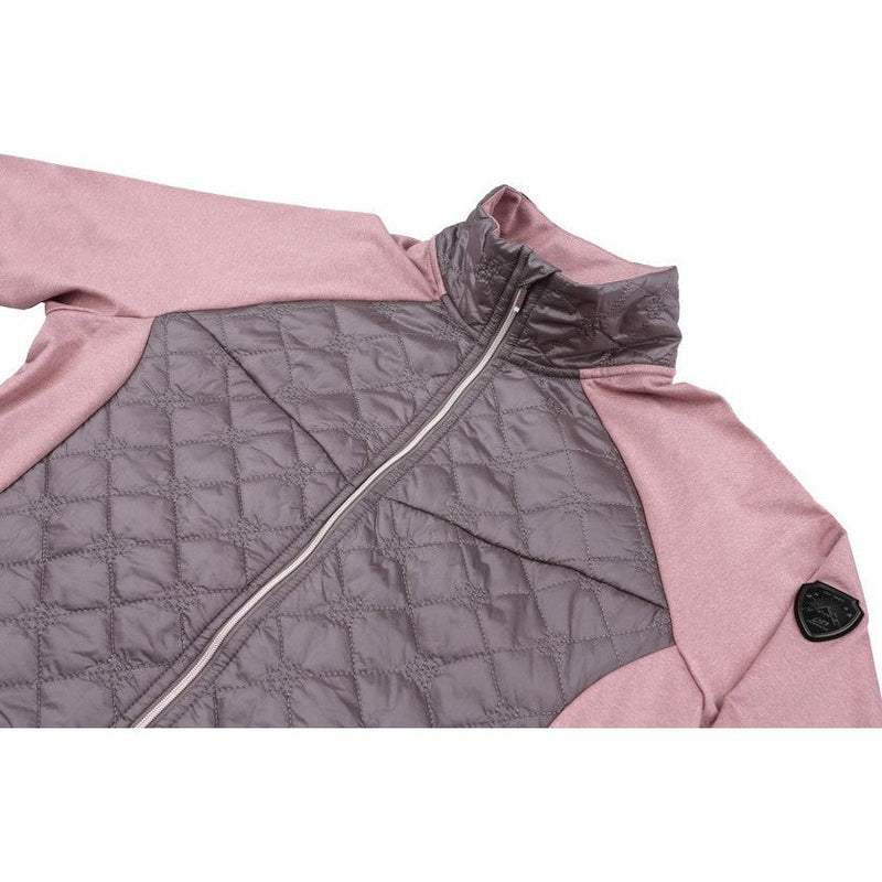 Load image into Gallery viewer, Hannah Outdoorvest Elsa dames polyester roze grijs maat 36
