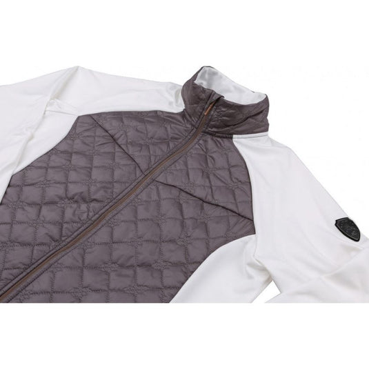 Hannah Outdoorvest Elsa dames polyester wit grijs maat 40
