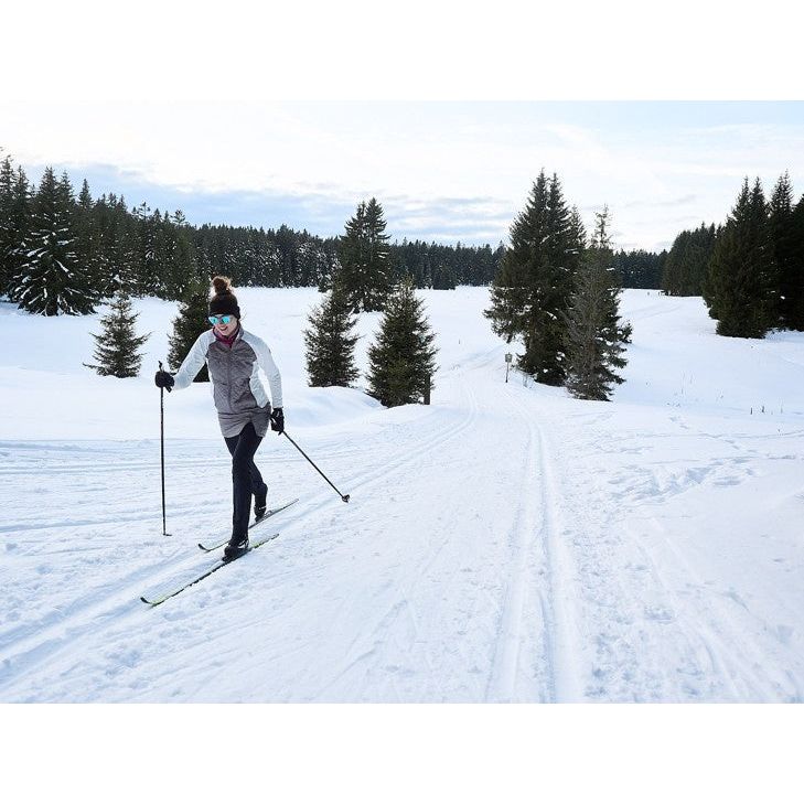 Load image into Gallery viewer, Hannah Outdoorvest Elsa dames polyester wit grijs maat 44
