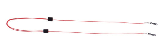 Henri beaud Brillenkoord Clfx 65 cm polyester rood zwart
