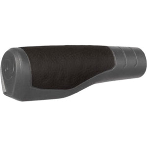 Herrmans Primo handvatten elastomeer, 130mm, zwart grijs