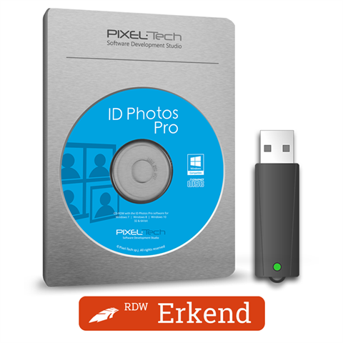 Load image into Gallery viewer, Pixel-Tech IdPhotos Pasfoto Software op Dongel
