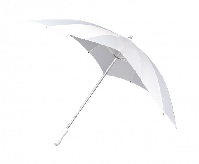 Load image into Gallery viewer, Falcone Paraplu hartvormig 110 cm polyester wit

