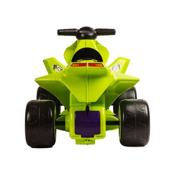 Load image into Gallery viewer, Injusa Loopauto quad 98 cm groen paars
