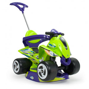 Injusa Loopauto quad 98 cm groen paars
