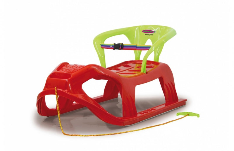 Load image into Gallery viewer, Jamara Snow Star slee met rugleuning 90 cm rood
