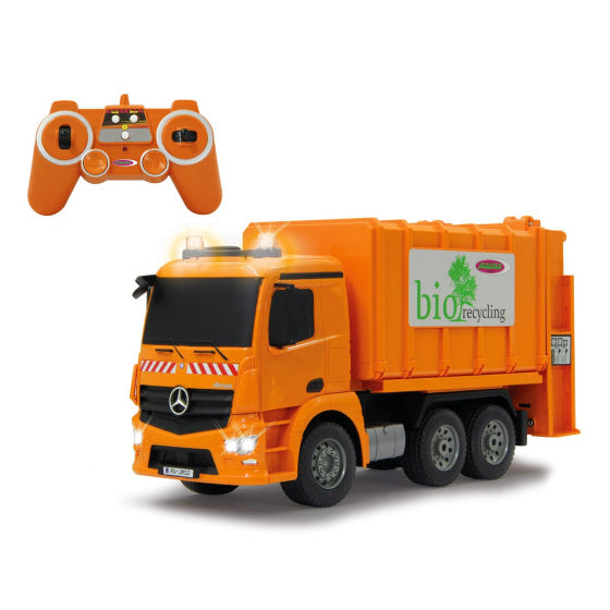 Load image into Gallery viewer, Jamara RC Mercedes-Benz vuilniswagen 2,4Ghz oranje 1:20
