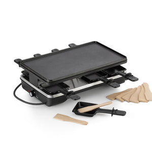 Kela Geneva gourmet raclette 8 personen zwart
