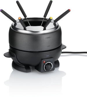 Kela Simplon elektrische fondueset 6 personen 1,7L zwart