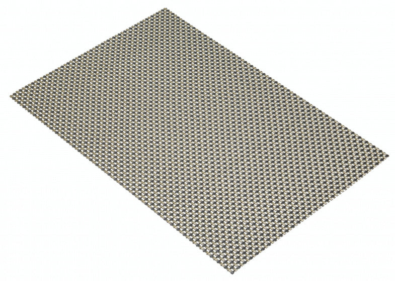 Metallic Placemat 30 x 45 cm PVC Goud antraciet