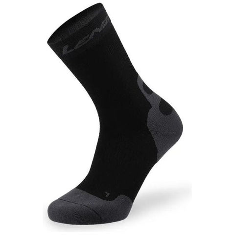 sokken Compression 7.0 Mid merinowol zwart maat 42-44