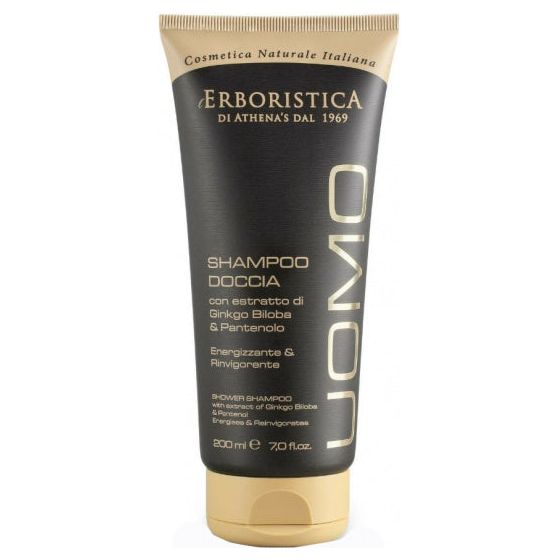 L'erboristica Shampoo 2-in1 Uomo 200 ml vegan transparant