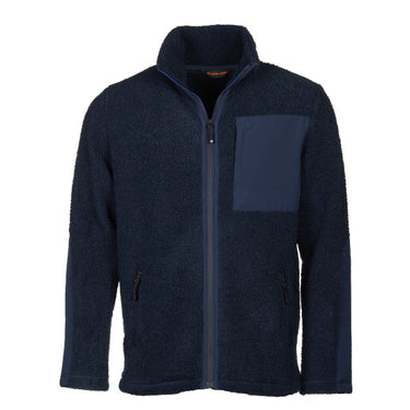 Life line Artic Sherpa Fleece Jack heren blauw maat XL
