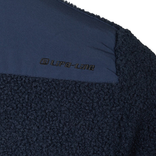 Life line Artic Sherpa Fleece Jack heren blauw maat XXL