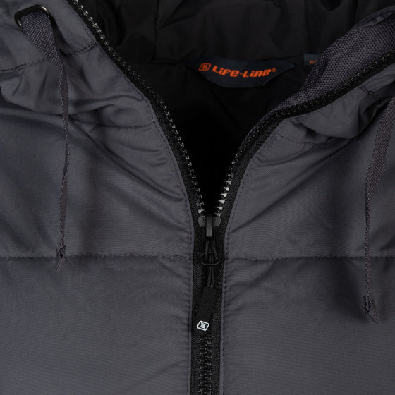 Load image into Gallery viewer, Life line Howitt Fake Down Parka dames grijs maat S
