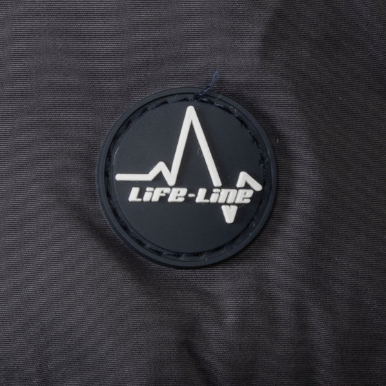 Load image into Gallery viewer, Life line Howitt Fake Down Parka dames grijs maat L
