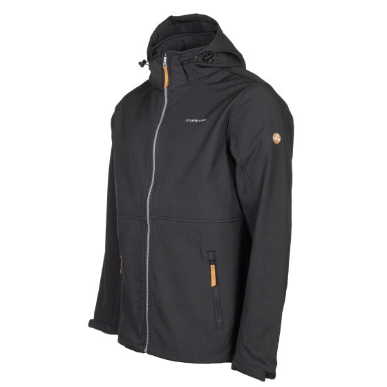 Load image into Gallery viewer, Life line Kasper softshell jacket heren zwart maat XL
