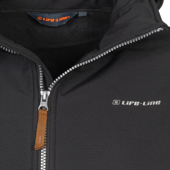 Load image into Gallery viewer, Life line Kasper softshell jacket heren zwart maat 3XL
