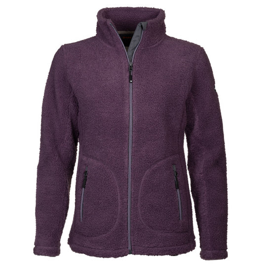 Life line Lorne Sherpa Fleecejas dames paars maat M