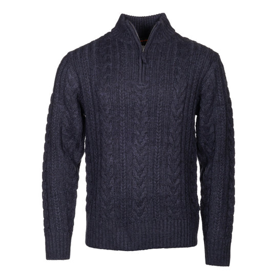 Life line Marcel sweater knit half zip heren donkerblauw maat XXL