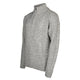 Life line Marcel sweater knit half zip heren lichtgrijs maat 3XL