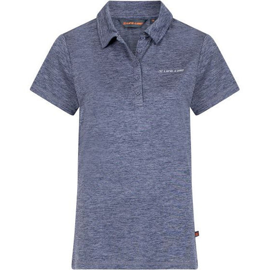 Life line Pamela polo dames blauw maat 40
