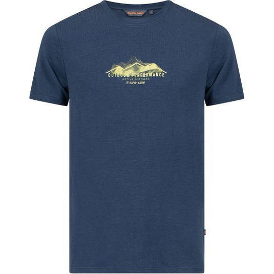 Life line Philip t-shirt heren blauw maat M