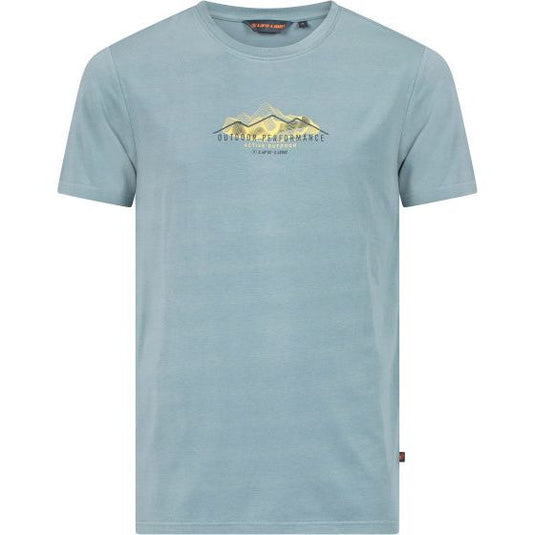 Life line Philip t-shirt heren blauwgrijs maat M