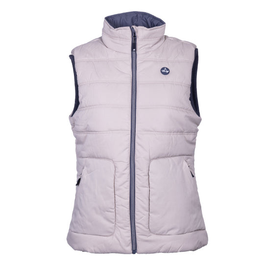 Life line Tully Fake Down bodywarmer dames beige maat S